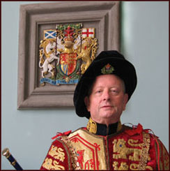 Lord Lyon King of Arms, Santa Joseph J. Morrow